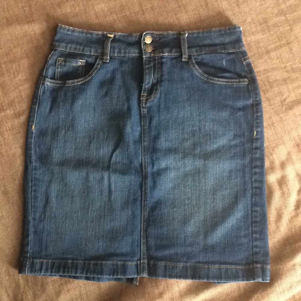 Old Navy Denim Blue Jean Skirt, Size 4